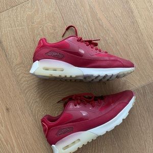 Burgundy nikes